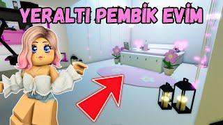 YERALTINDAKİ PEMBE EVİMTUBA ARIARIGİLLERROBLOX BrookhavenRP AYŞEM ECE ARI