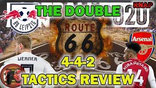 KNAP ROUTE 66 | THE DOUBLE | 4-4-2 | Football Manager 2020 tactics | FM20 Tactics | 20.4.1 | FM