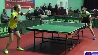 Татьяна ГАРНОВА - Юлия ЯРОШЕВИЧ Настольный теннис, Table Tennis