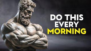 10 THINGS You SHOULD do every MORNING (Stoic Morning Routine) | Stoicism