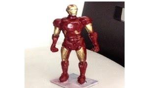 Tutorial IRON MAN (platilina,porcelana fria, Clay)