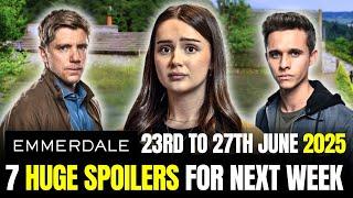 7 Emmerdale Spoilers for Next Week – 23rd to 27th June