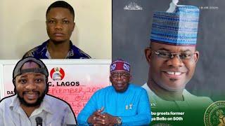 Yahooboy Bang 76yrs in Jail While Tinubu Praise Yahaya Bello of EFCC