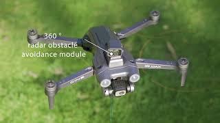 i8 MAX RC Drone Large Size Brushless 4K Camera WIFI 360 Degree Laser Obstacle Avoidance Quadcopter