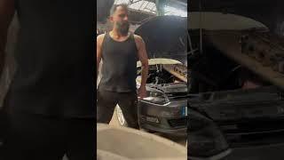 Air horn prank | Omar in engine bay #shorts