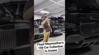 Floyd Mayweather Shows Off A Quarter Of His 100 Car Collection