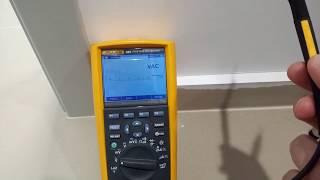 Measuring AC voltage with Fluke 289 Multimeter