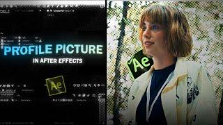 how to make profile pictures ; after effects