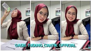 Lady Red | Referensi Jilbab Satin Hot Body Montok Live #Jilbab #Hijabstyle #Bigo