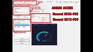 Best Admin Access for huawei B535-932 and B312-939 CAT7