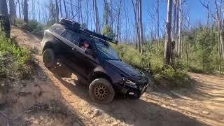 Isuzu MuX @ Newnes Plateau