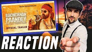 Bachchhan Paandey | Official Trailer | Akshay Kriti Jacqueline Arshad | Sajid N |Farhad S (REACTION)