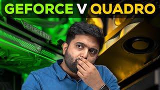 NVIDIA Geforce vs Quadro | Which RTX is better & why? | TheMVP