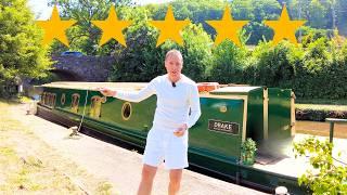 I Try A Luxury Canal Boat For The First Time - This Is What Happend!