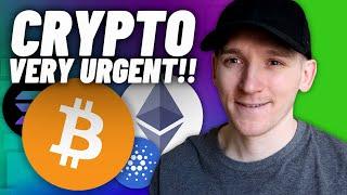 CRYPTO ALERT: NOW IS THE TIME!!!