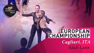 Shon Burshteyn / Agnes Zakar, SVK  | 2021 European Latin Cagliari, ITA | R1 R