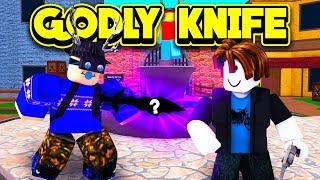 I GOT THE NEW RAREST KNIFE IN MURDER MYSTERY 2! (ROBLOX Murder Mystery 2)