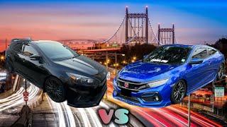 Civic Si vs Focus RS