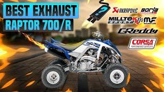 Yamaha Raptor 700 /700R Exhaust SoundAkrapovic,Big Gun,FMF,HMF,LV,Pro Circuit,Sparks,Yoshimura