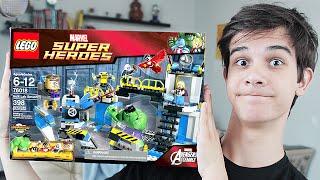 LEGO Hulk Lab Smash (76018) - НАБОР НА ОБЗОР