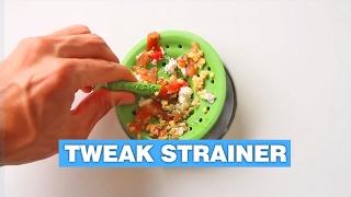 Tweak Strainer: Clean Your Sink Without Touching Any Nasty Stuff