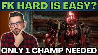  My Fire Knight Hard Team  Only Valk Mandatory Rest Can Be Swapped | RAID SHADOW LEGENDS