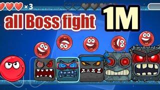 red ball 4 v/s all boss fight// full gameplay walkthrough // gamers king