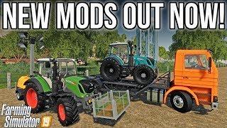 NEW SEMI-TRUCK, FENDT 300, & FLOODLIGHT! (FS19 Mods)