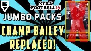 NCAA Season Jumbo Packs - Champ Bailey Replaced,  the Truth about YOUR O-line!
