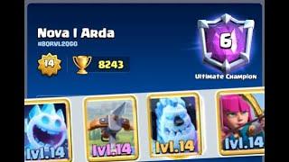 2.9 XBOW  pro gameplays  Nova I Arda Clash Royale