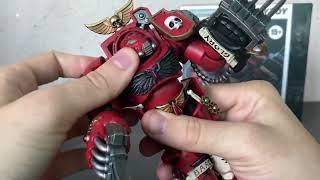 Warhammer 40000: Варбаzа. Обзор фигурки терминатора кровавых ангелов - брата Нассио JoyToy