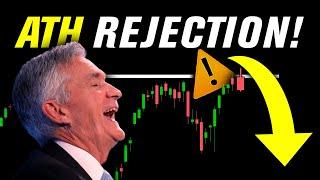 Markets REJECT all time highs after the Fed!