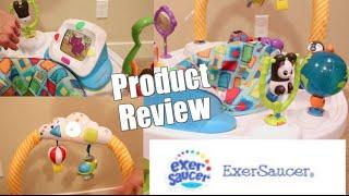 EXERSAUCER "Triple Fun World Explorer Plus" by Evenflo [Product Review]