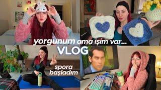 evde tek başıma bir günüm  vlog