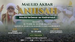 LIVE Maulid Akbar Akhir Kamis di Zawiyah Anisah - Pembacaan Maulid Simthudduror I 26 September 2024