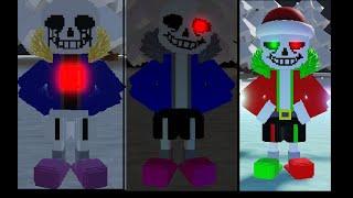 Roblox | Undertale Rp Weird Multiverse | Killer Sans, Horror Sans, Santa Sans Showcase