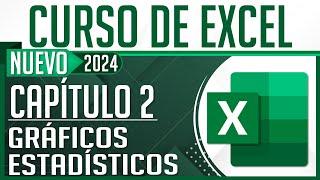 Nuevo Curso de Excel - Capítulo 2, Gráficos Estadísticos  Dostin Hurtado