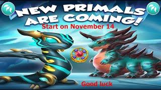 #Shorts | Blue Seraph and Magnus Horn-DML FB page Revealed | New Primal dragons-Dragon Mania legends