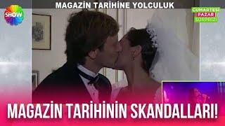 Skandallar, düğünler, ihanetler, Show TV'ye özel röportajlarla Magazin Tarihine bir yolculuk!