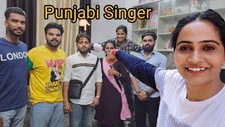 हमारे घर आया Punjabi Top Singer ||  Priyanka hard work new Video