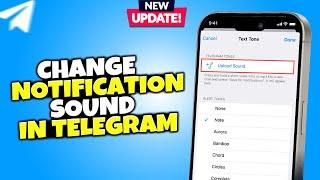 How To Change Notification Sound In Telegram 2024 | customize notification sounds