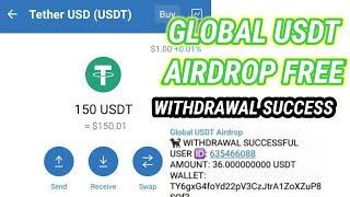 GET AIRDROP USDT TRC20 GLOBAL TELEGRAM