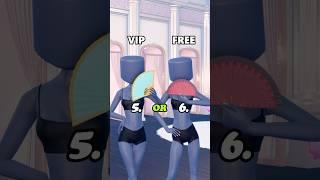 VIP or NON VIP items in DRESS TO IMPRESS #roblox #dresstoimpress #dti #shorts
