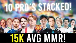 10 PRO'S STACKED ALLSTAR GAME IN EU PUBS! (15,092 AVG MMR)