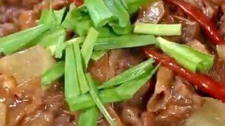 КИТАЙСКАЯ КУХНЯ, МЯСО В СКОВОРОДЕ, 中国语訳肉, 平底锅里的肉