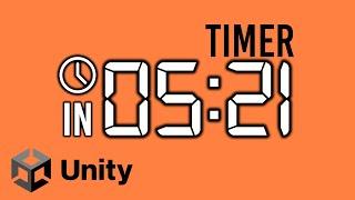 Make a TIMER & COUNTDOWN in 5 Mins | Unity Tutorial for Beginners