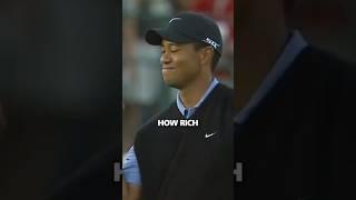 How rich is Tiger Woods golf tigerwoods USOpen legend golfing