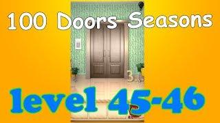 100 Doors Seasons Walkthrough,100 дверей сезоны прохождение level-45-46