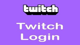 How to Login to Twitch Account | Twitch Live Streaming App Sign In