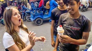 $0.50 “Special” Street Ice cream in India 